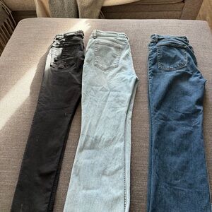 Rag & Bone Women's Skinny Jeans in Black, and Blue